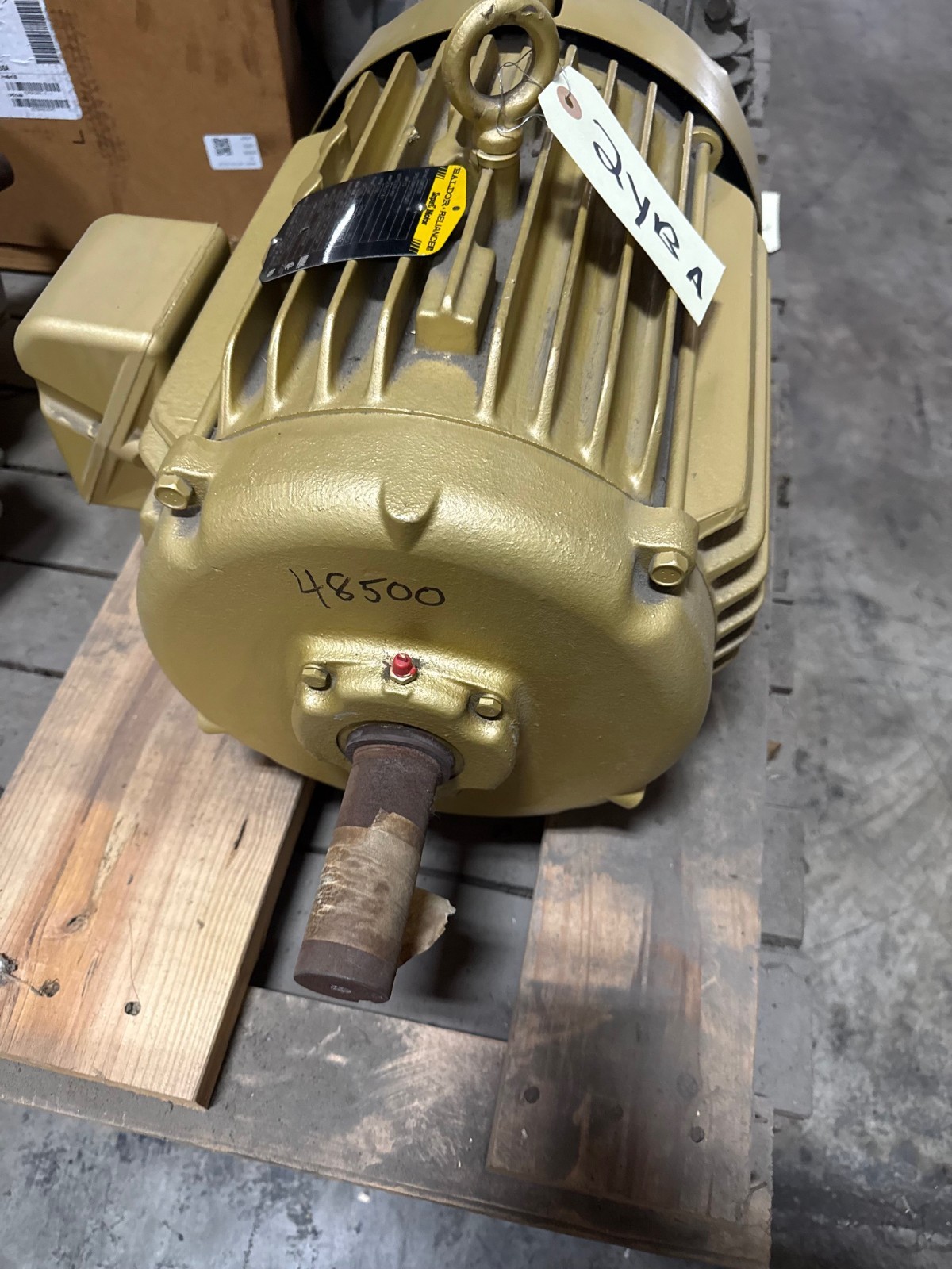 Used BALDOR SUPER E MOTOR 15 HP MODEL CEM2333T 2YBA 1765 RPM 230/460 V 3 PH 36 /18 AM