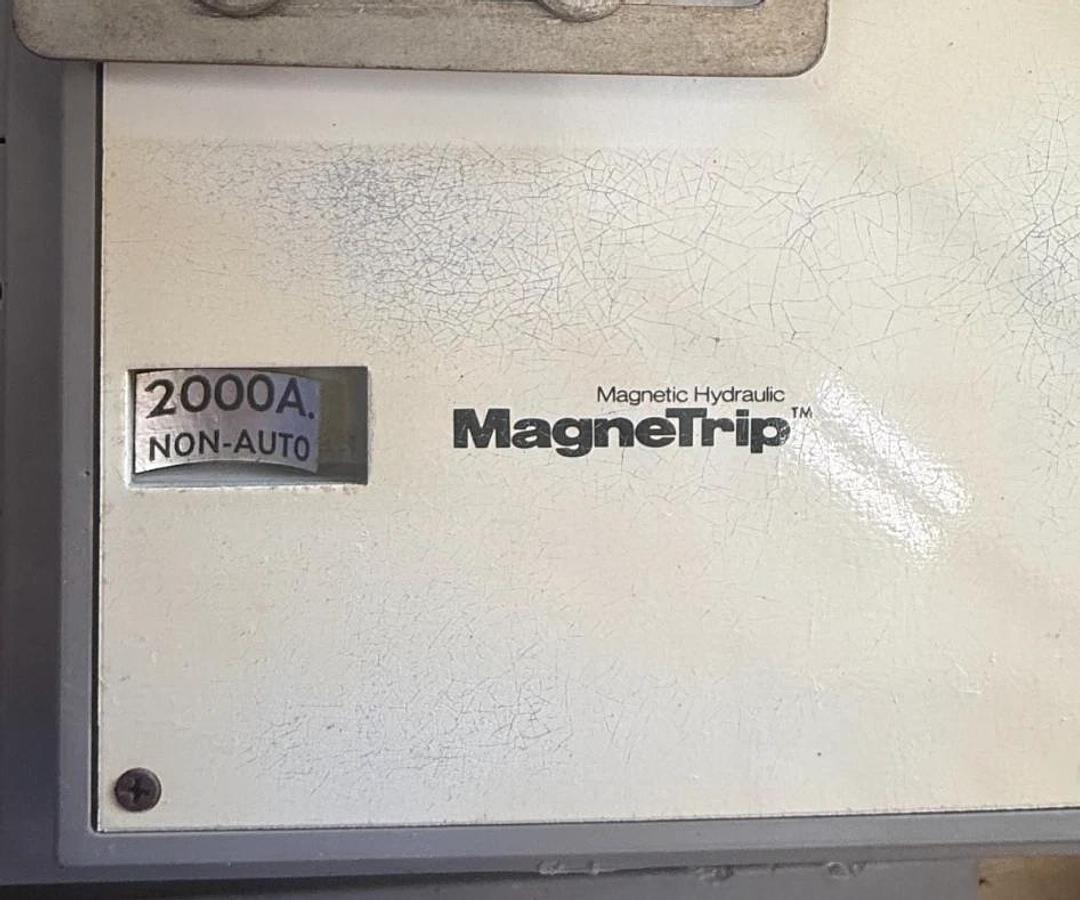 Refurbished General Electric 2000 AMP Power Break I BREAKER MODEL TPY6620  W MagneTrip 2YX1