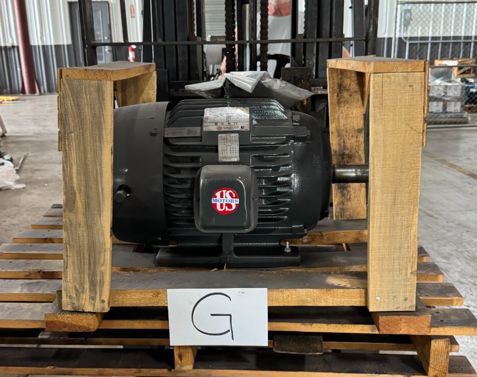 US MOTORS G 20 HP H20E8E 1175 RPM 208-230/460 190/380 V  3 PH FR286T