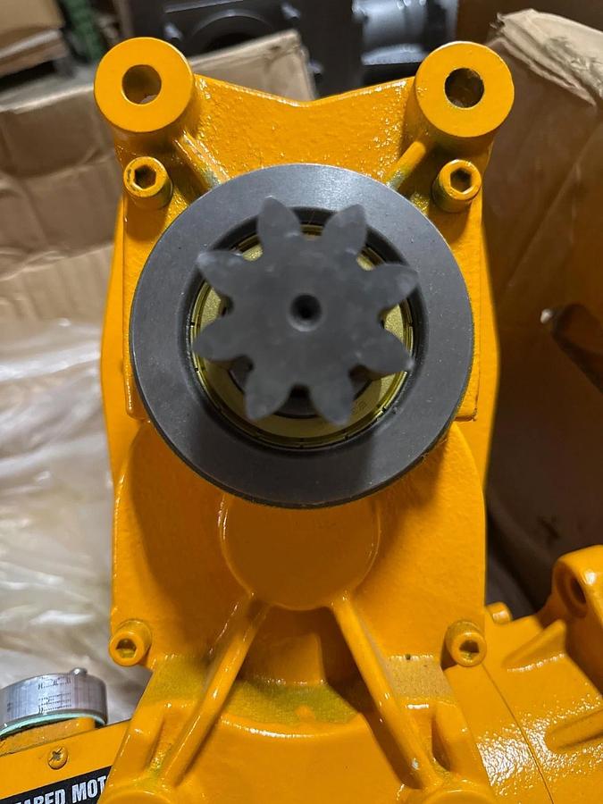 Used KITO OVERHEAD CRANE GEAR MOTOR MODEL G1MO150-B G1JB150T .60 M/S 2 HP 2YAC