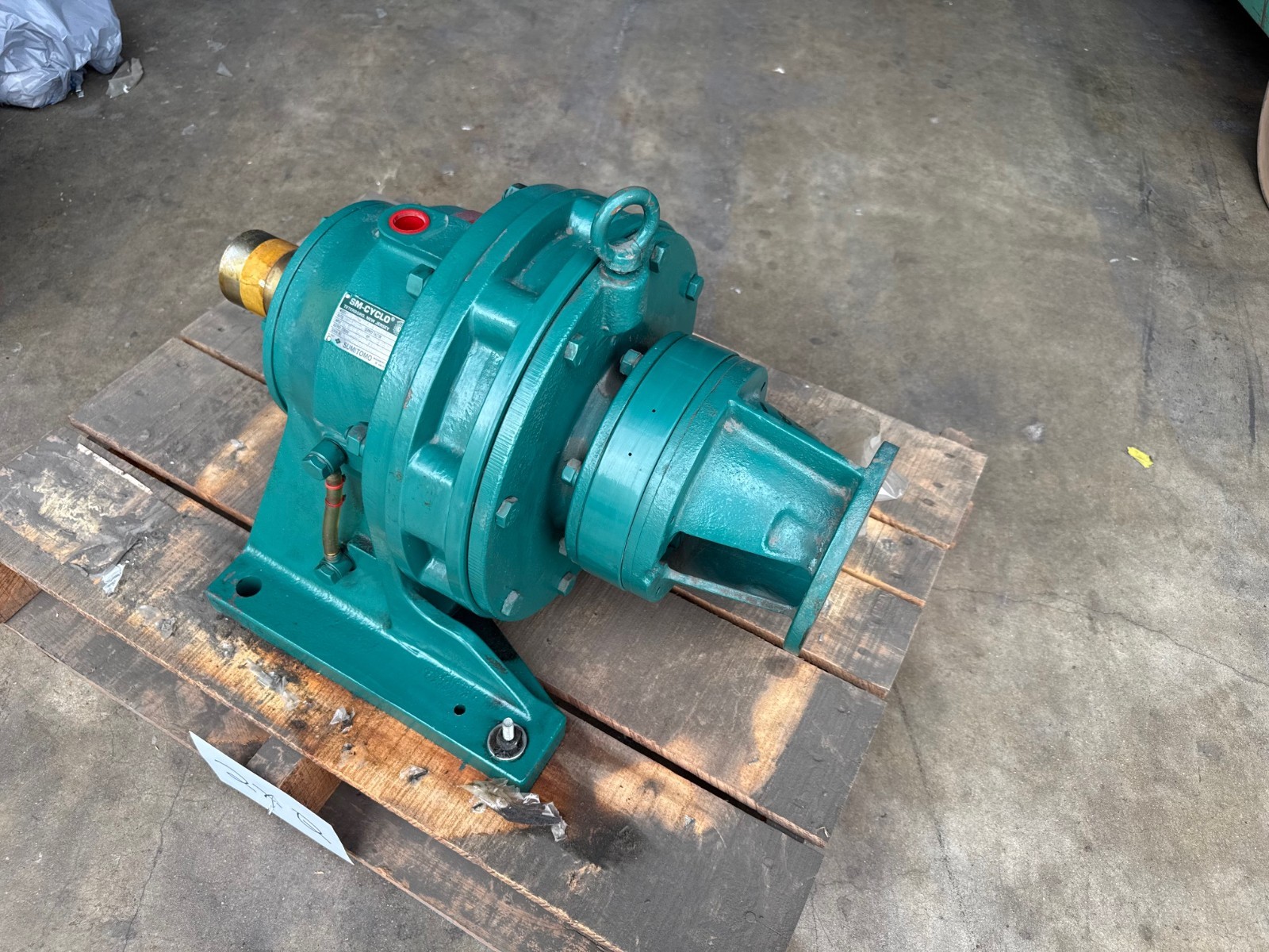 SUMITOMO SM-CYCLO GEAR REDUCER 2XQ MOD HC18735 RATIO 385 TO 1 OUTPUT TORQUE