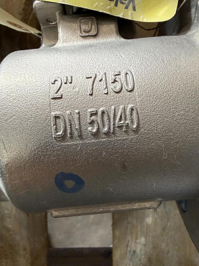 JAMESBURY 2" 150 RF BALL VALVE RP FIG # 2" 7150313600XTZ2 316 BODY