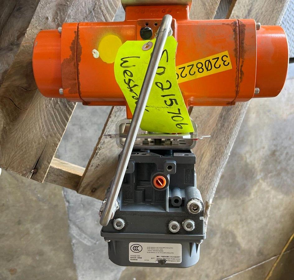 4" 150 LB LUG HP BUTTERFLY T-LINED NEOTECHA W DVC6200 TRANSDUCER AND BETTIS ACT