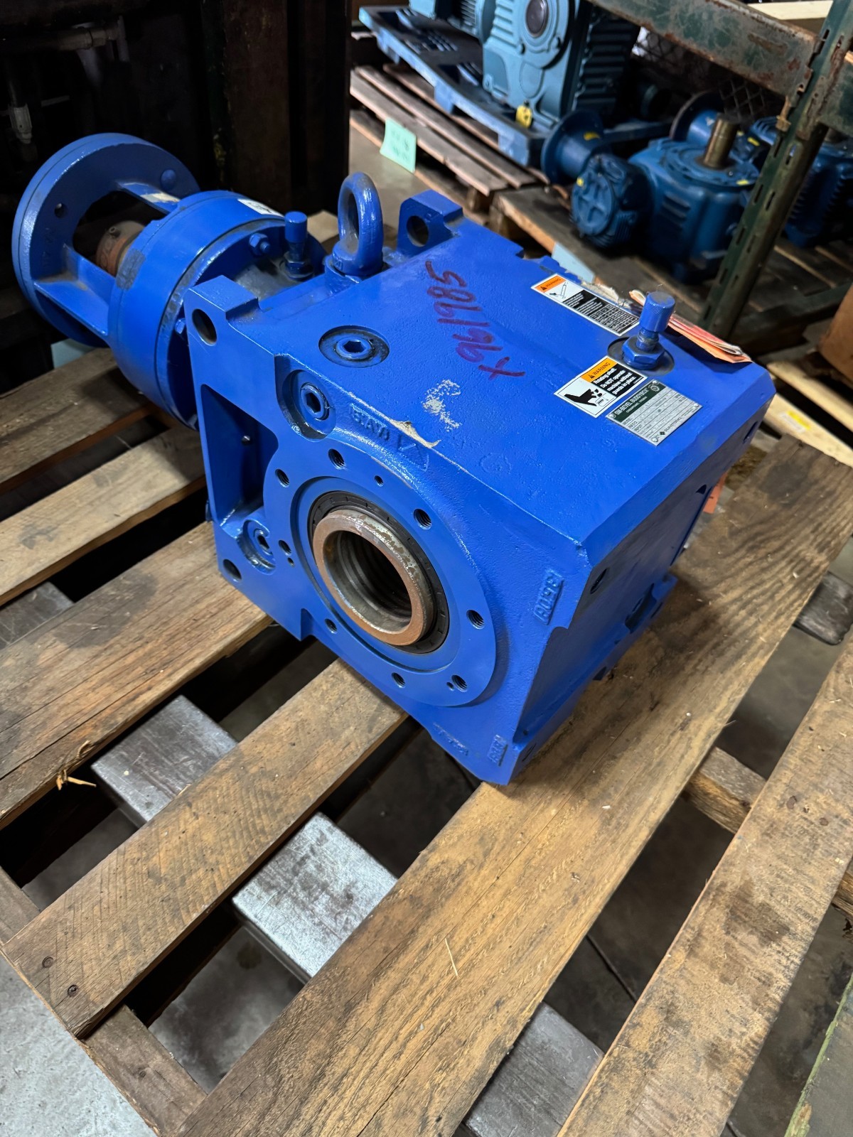 SM-BEVEL BUDDYBOX SUMITOMO GEAR REDUCER WA54 LHYJS-2C145Y--Y1-151 1750 TO 7.23