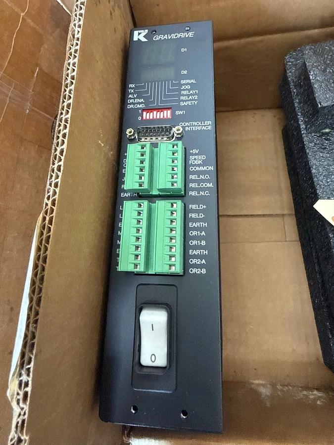 KTRON GRAVIDRIVE CONTROLLER INTERFACE XXA B C 2401-60047 MOTOR DRIVE