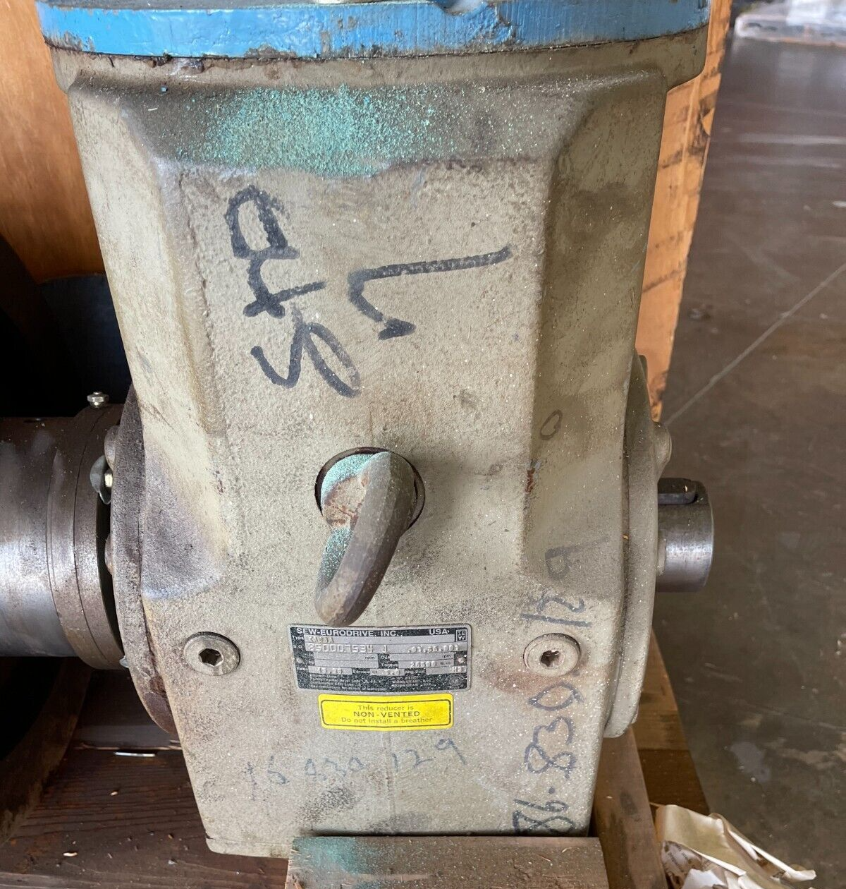 BROOK CROMPTON Motor Gear Wheel Assembly for Gantry Crane 5 hp 1150 RPM 230/460