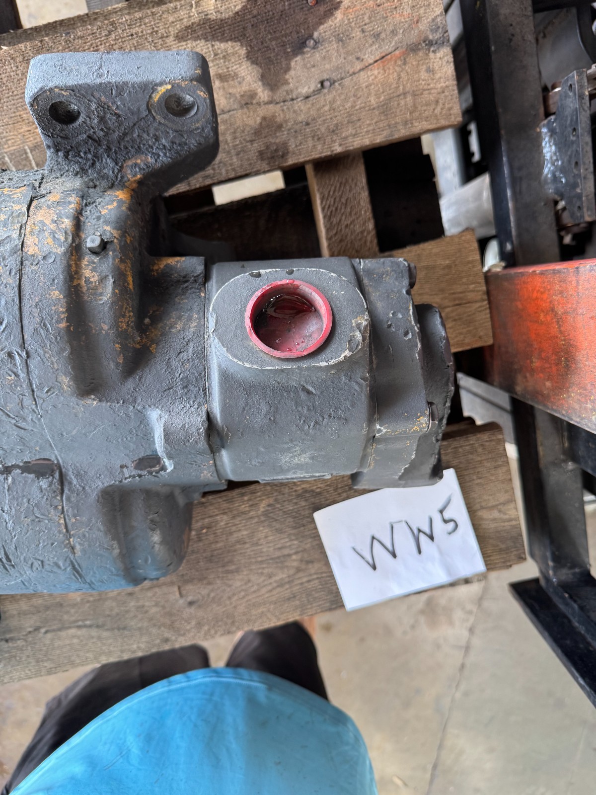 INGERSOLL RAND HYDRAULIC PUMP WW4 WW5 EE2