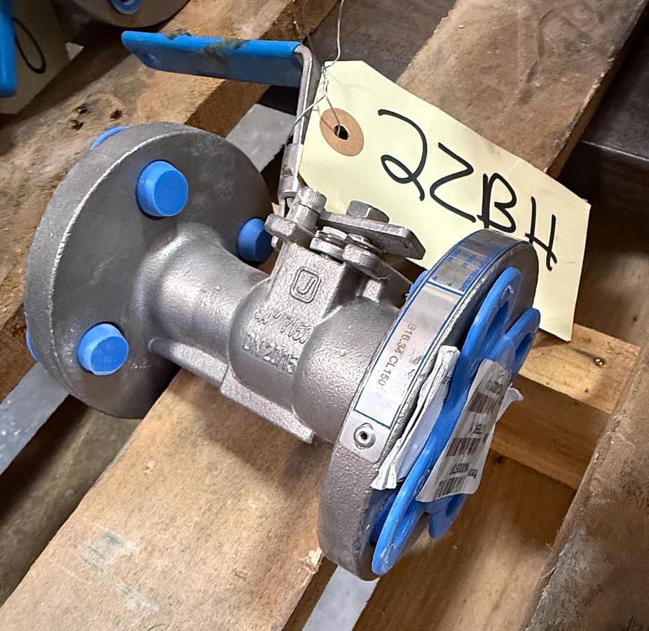 JAMESBURY 3/4" 150 RF BALL VALVE FP FIG # 3/4" 7150313600XTZ2 316 BODY