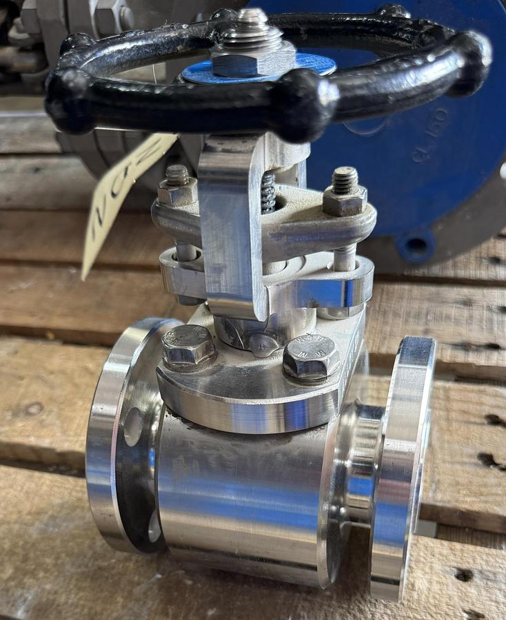 OMB 1" 150 RF GATE VALVE ALLOY 20 BODY FIG# B-F1-810-SF 2ZDN