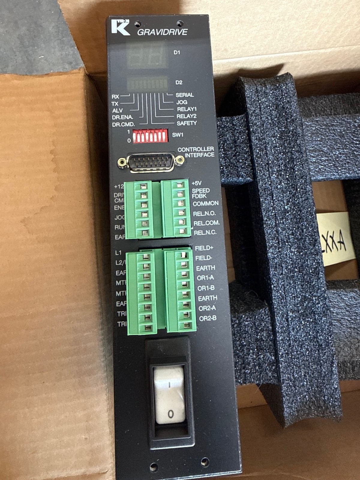 KTRON GRAVIDRIVE CONTROLLER INTERFACE STEPPER MOTOR DRIVE 1XXA B C