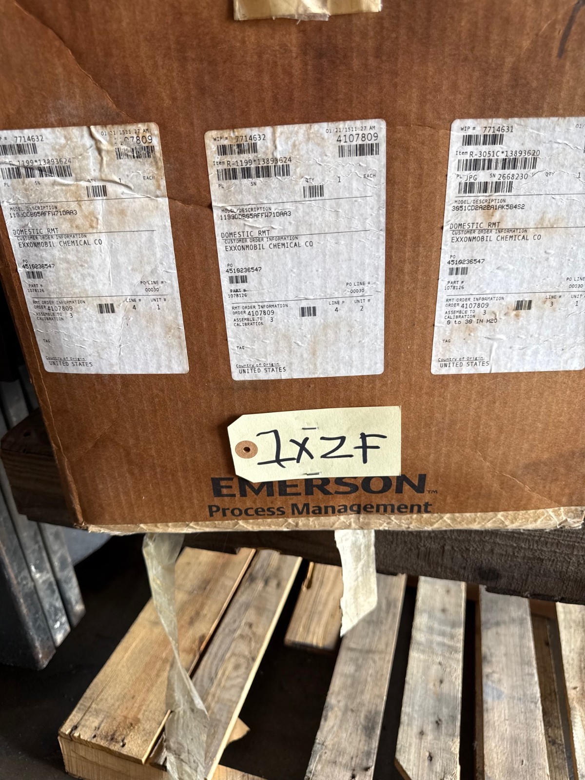 ROSEMOUNT TRANSMITTER 3051CD2A22A1AK5B4S2 1XZF 0-30" IN H2O