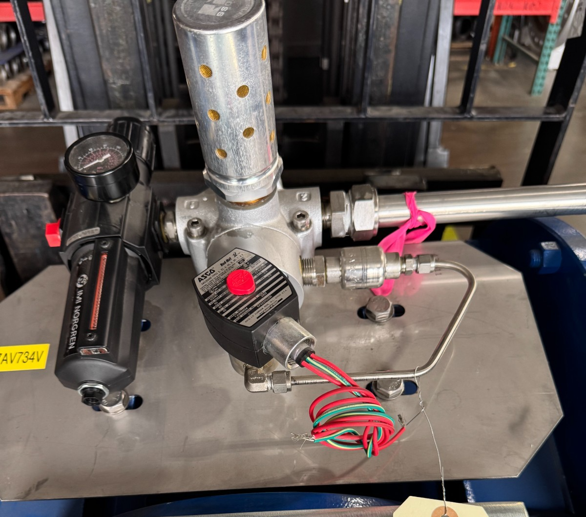 Used LIMITORQUE ACTUATOR LPS-25A-585B-RC2-3 with  ARGUS 6" 900 RF FP BALL VALVE