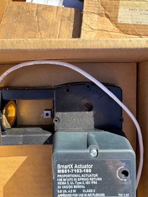 SCHNEIDER ELECTRIC SMART X ACTUATOR MS51-7103-160 XC7