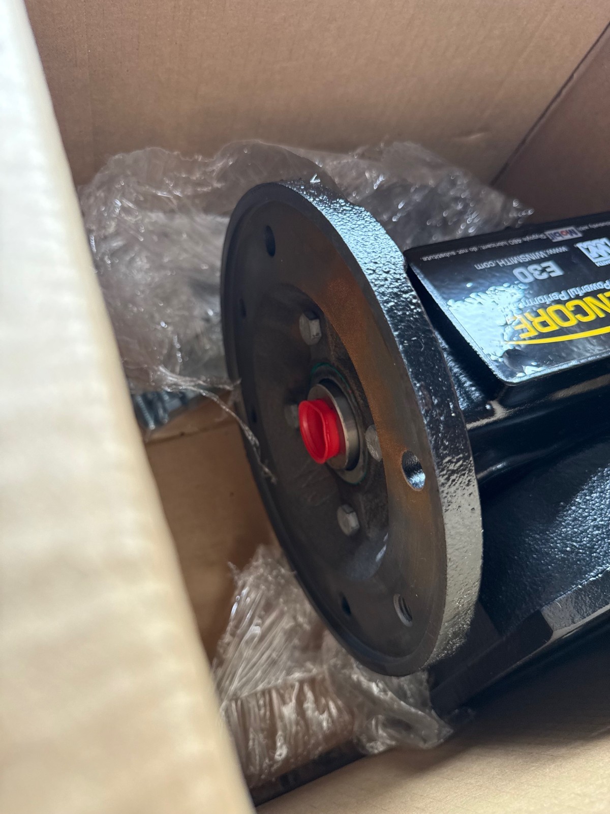 SE ENCORE WINSMITH GEAR REDUCER 1XNE MOD E30MSFS550X0DN 1750 RPM IN 20 TO 1 RATI