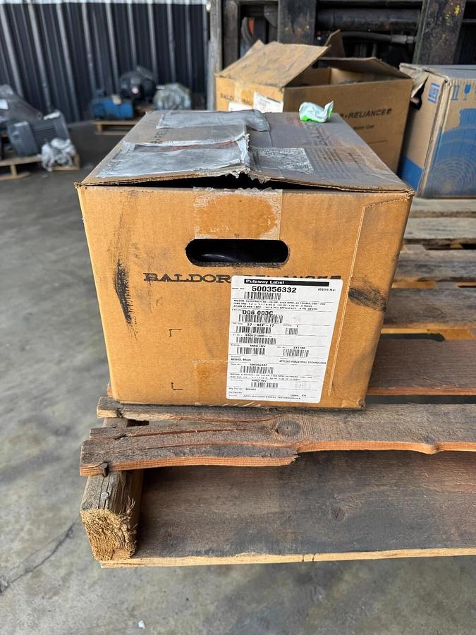 BALDOR MOTOR C6 1 HP 1 HP04P56C 1725 RPM 208-230/460 V AMP 3 PH AMP FR IP55