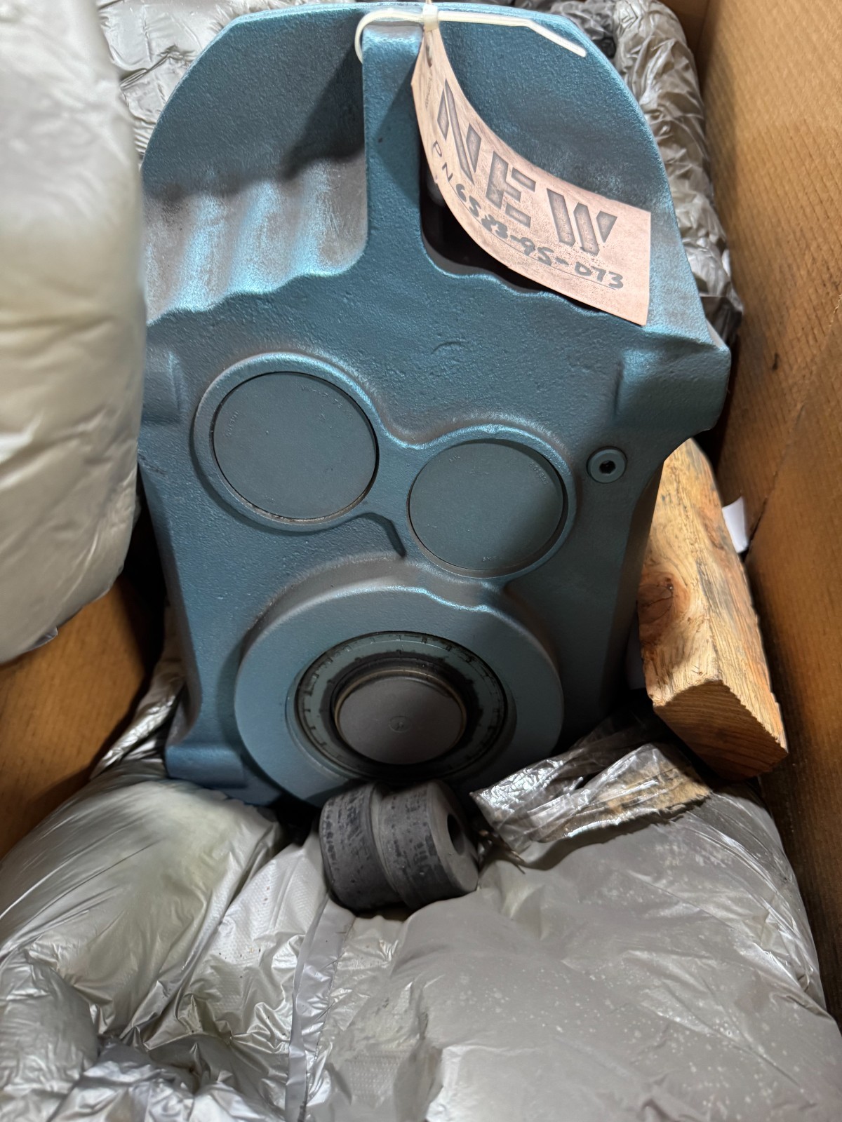 SEW-EURODRIVE GEAR MOTOR PP1 1 HP DFT80N4/SA77DT80N4 1700 RPM IN 8.6 OUT 230/460