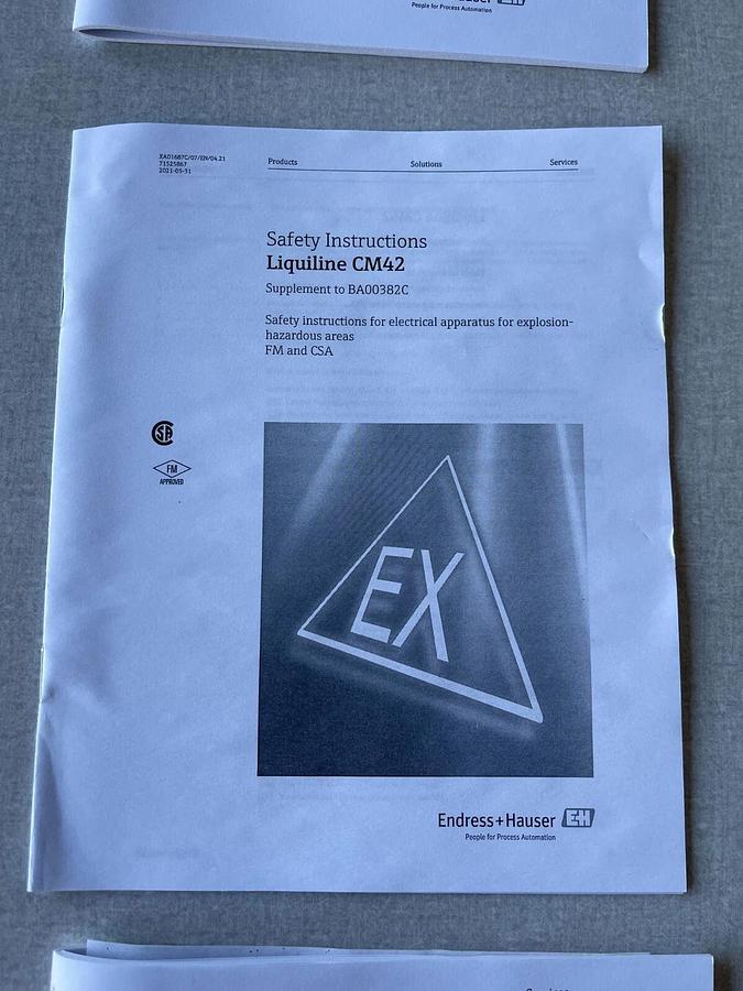 TRANSMITTER LIQUILINE M CM42-PPA001EAE00 Brand New in Box !