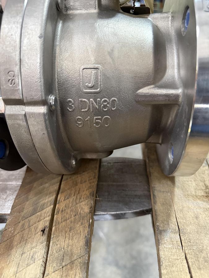 JAMESBURY 3" 150 RF BALL VALVE FP FIG # 3 9150313600XTZ2 316 BODY