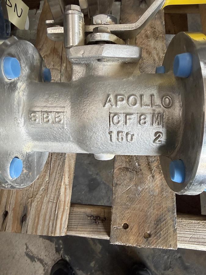 APOLLO 2" 150 RF BALL VALVE FP FIG # A7A1083582 316 BODY