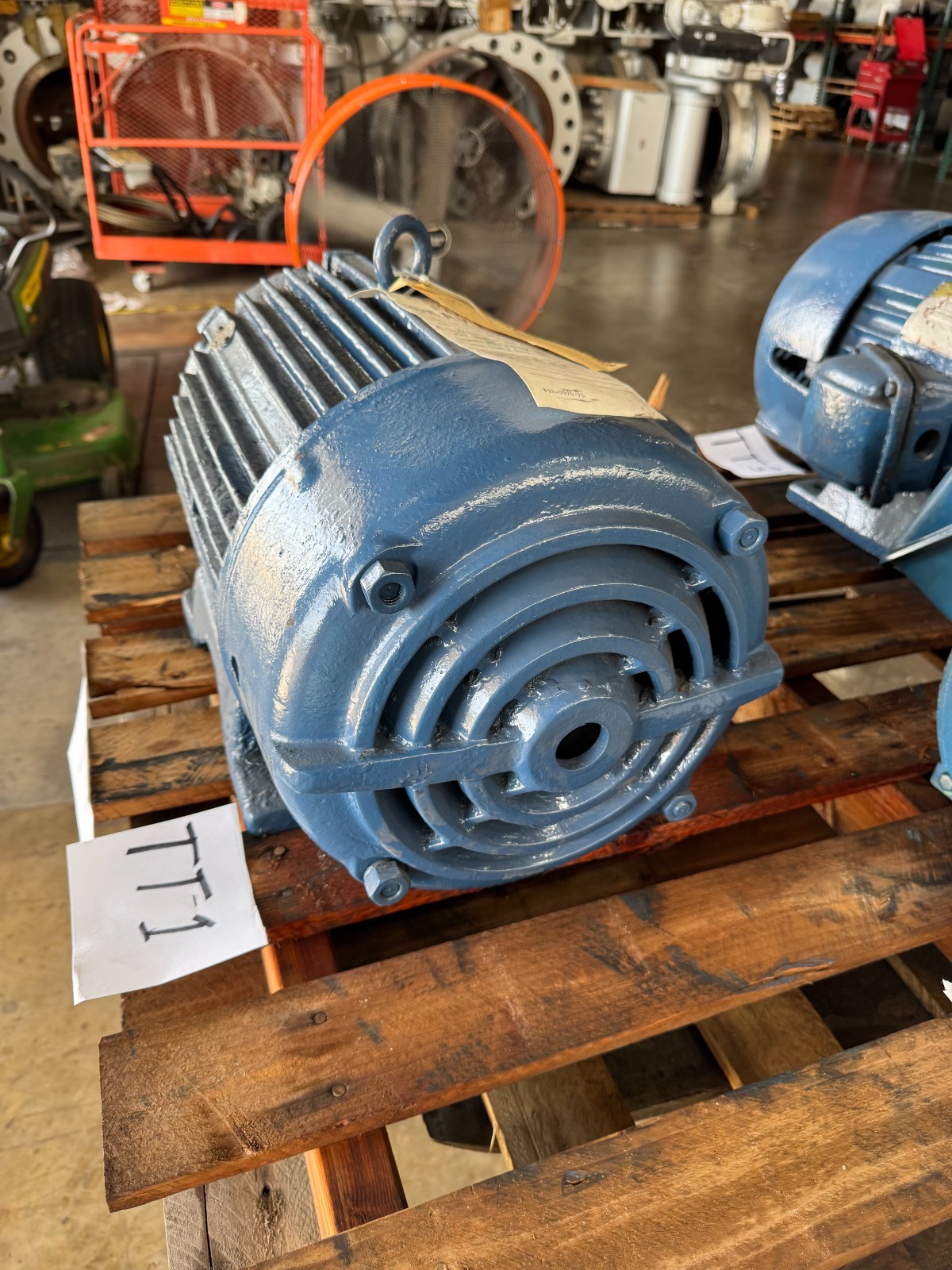 LOUIS ALLIS MOTOR TT1 10 HP MODEL 13226NM45 1760 RPM 220/440 V 3 PH