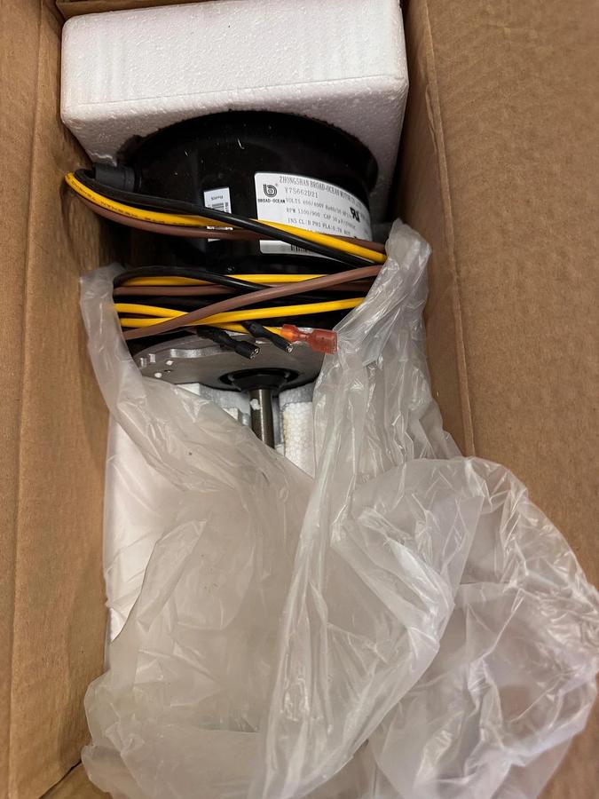 GENTEQ Motor 1/4-1/5 HP MODEL HC39GE464 ZI7 ZM5 ZM6 1100/900 RPM 400/460V