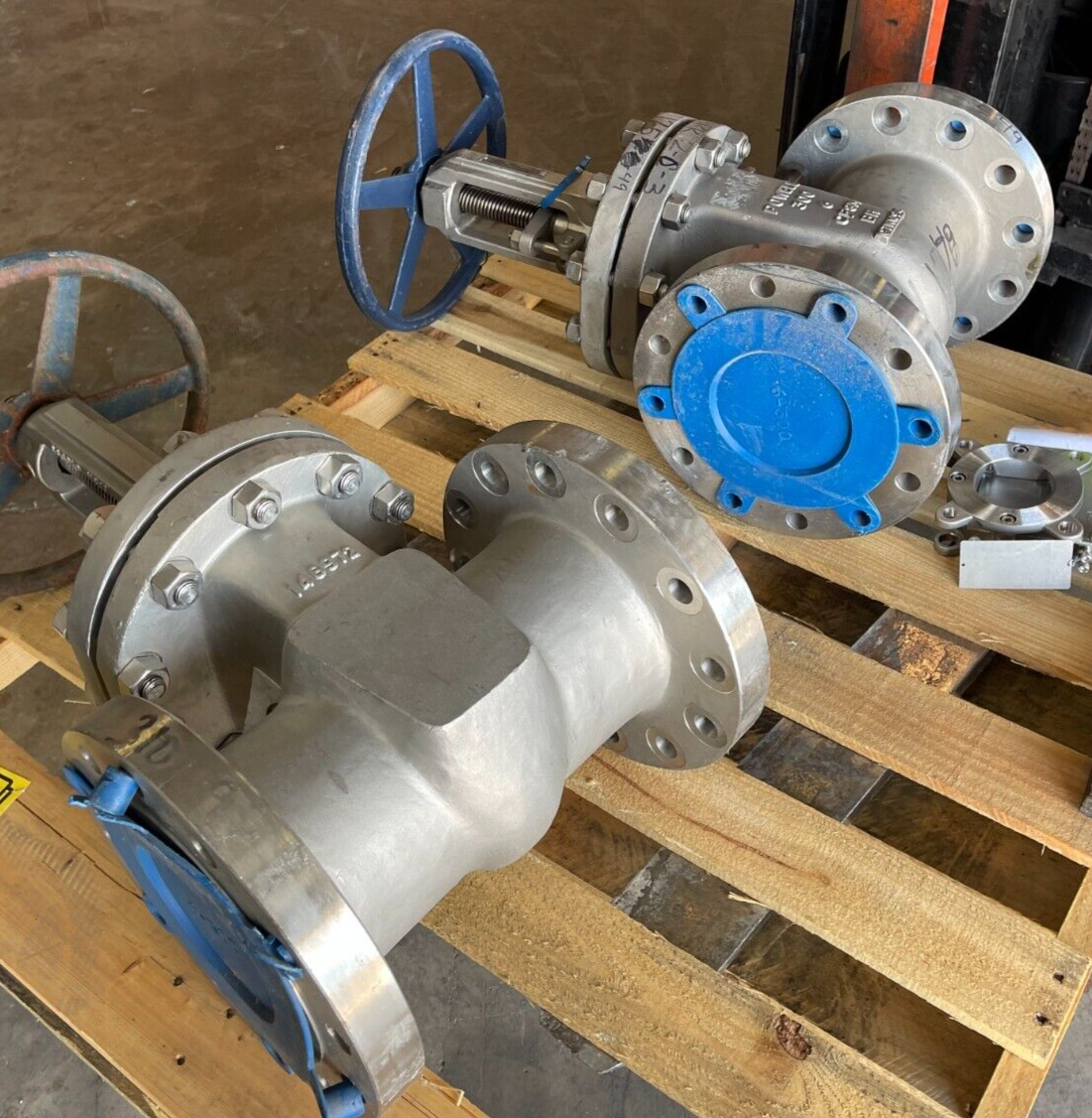 6" 300 LB RF GATE VALVE POWELL 316 STAINLESS 2467FMOTXXX