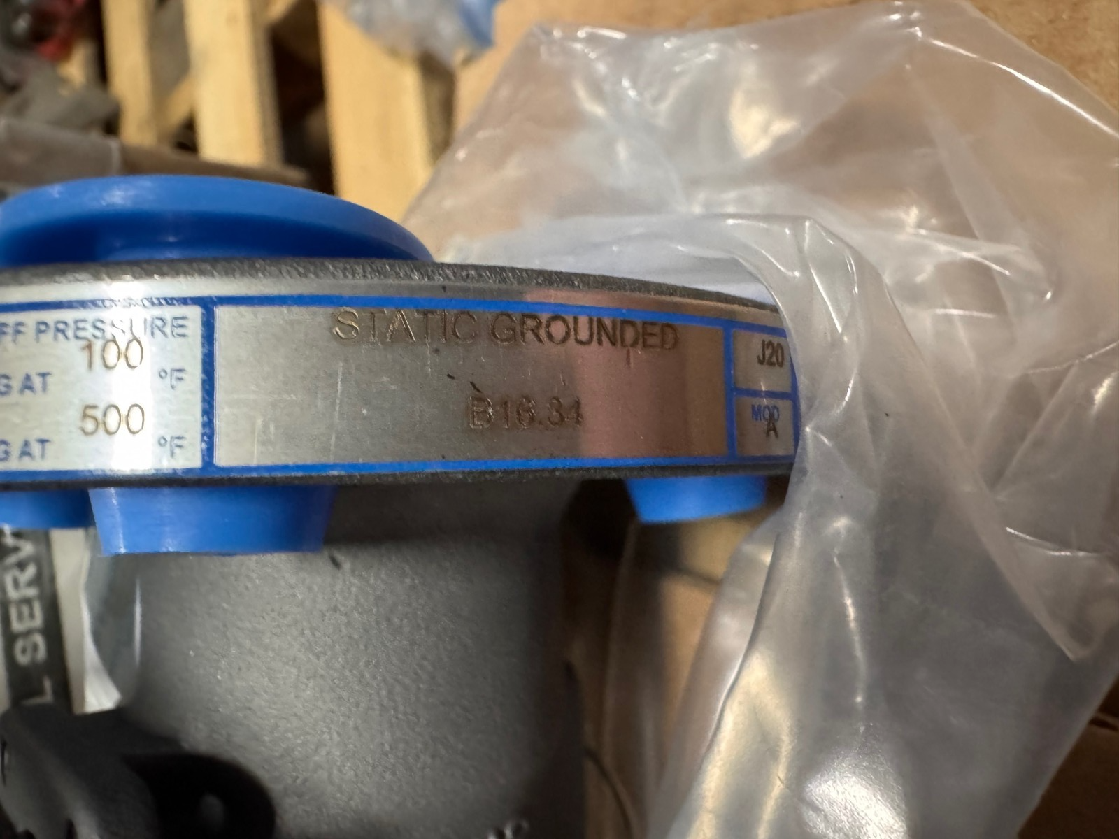 JAMESBURY 3/4" 150 FP BALL VALVE MODEL 7150 A105 X SS HANDLE OP ZF3