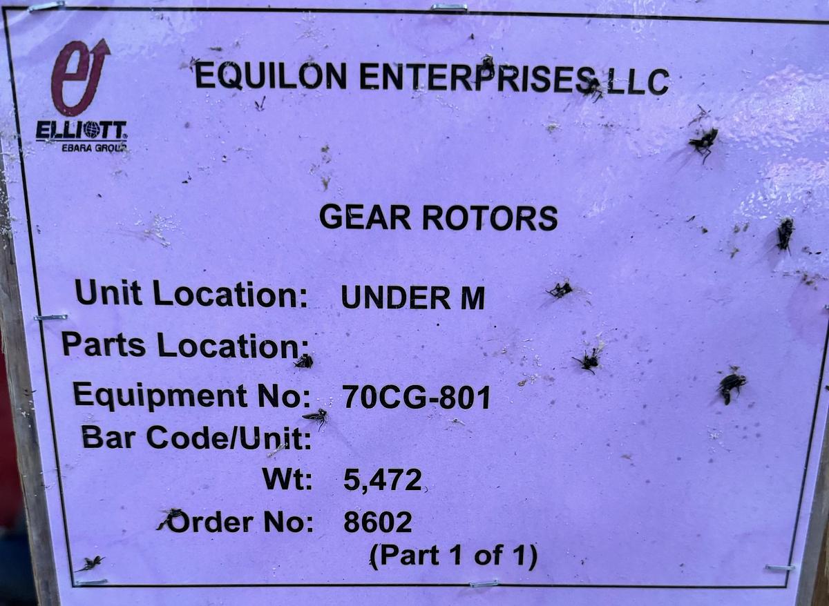 Refurbished LUFKIN GEAR REDUCER 2ZT MODEL N24040 RATIO 3.63 TO 1 RATED 6000 HP