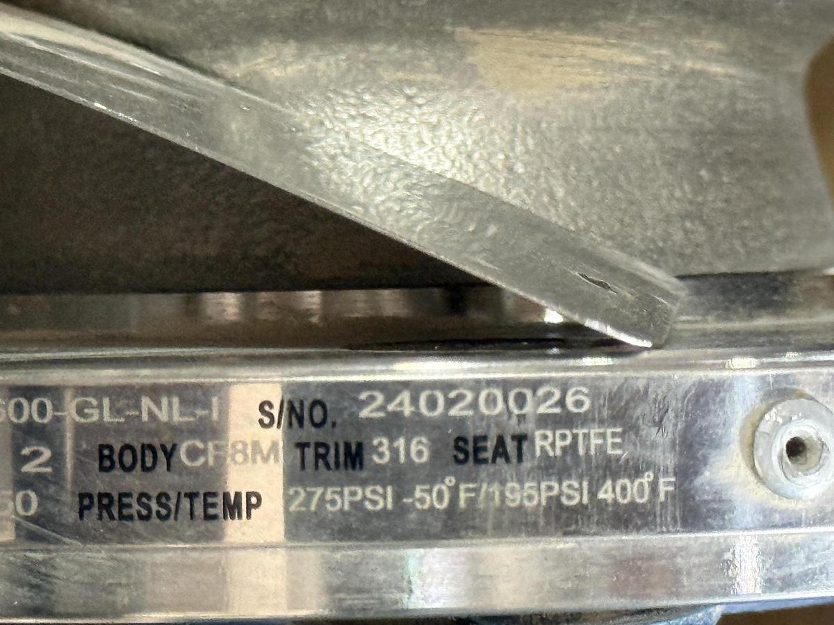 PBV 2" 150 RF BALL VALVE FP FIG # P-6410-41-3600-GL-NL-1 316 BODY