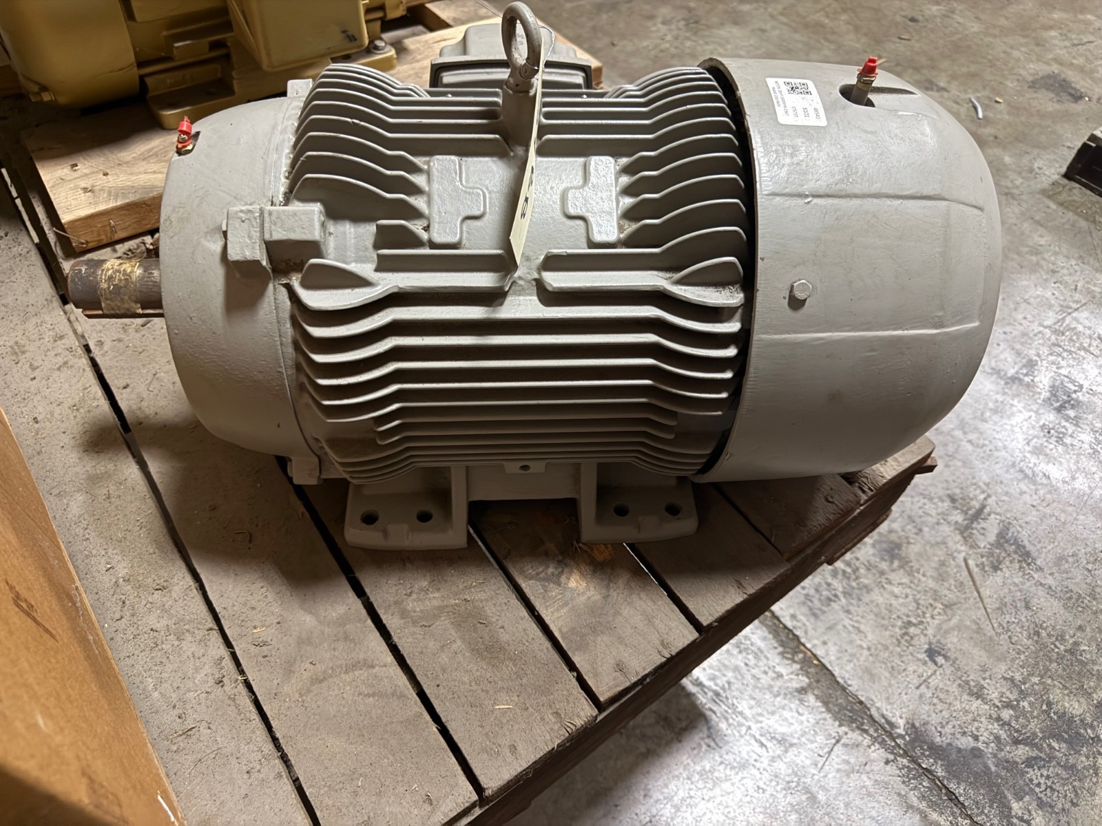 Used SIEMENS INVERTER DUTY MOTOR 20 HP MODELSD100IEEE 2YBB 1770 RPM 460 V 3 PH 25  AM