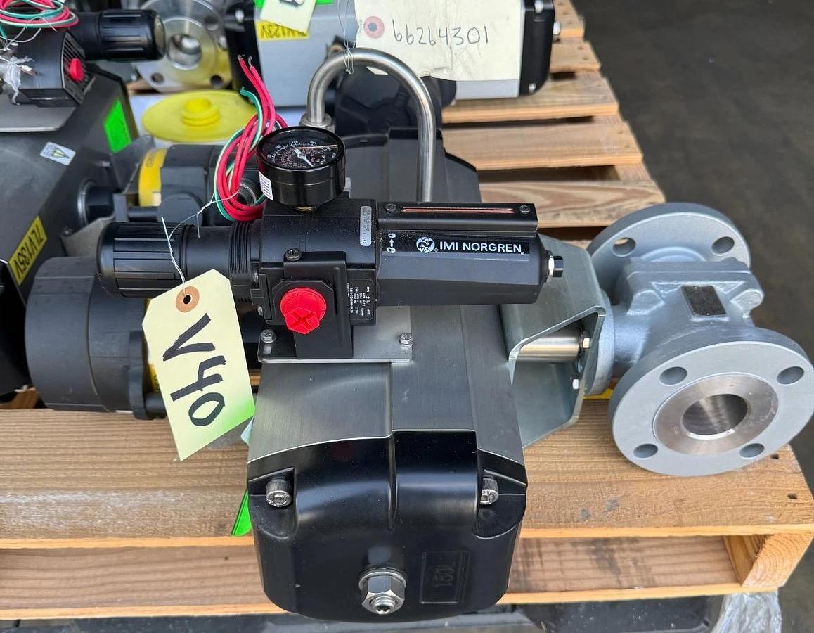 ARGUS 2" 150 RF FP BALL VALVE FK79 V40 41 CS BODY WITH AUTOMAX ACTUATOR S150S05