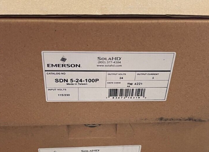 ROSEMOUNT ELECTRICAL SWITCHING POWER SUPPLY MODULE 24VDC 6DNS-24-100P