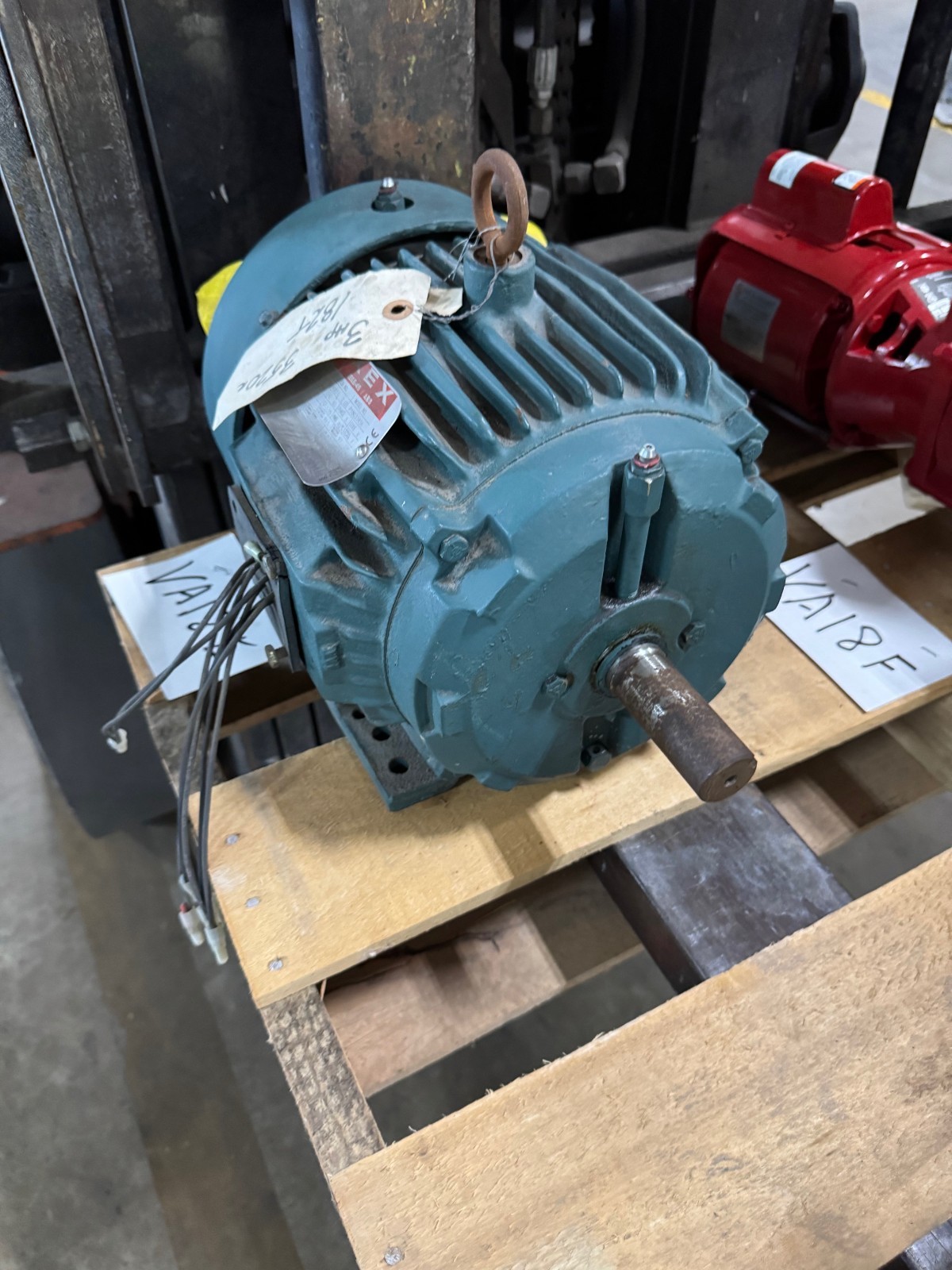 RELIANCE DUTY MASTER Motor 3 HP MODEL 46GP18334501G2LD VA18E 3520 RPM