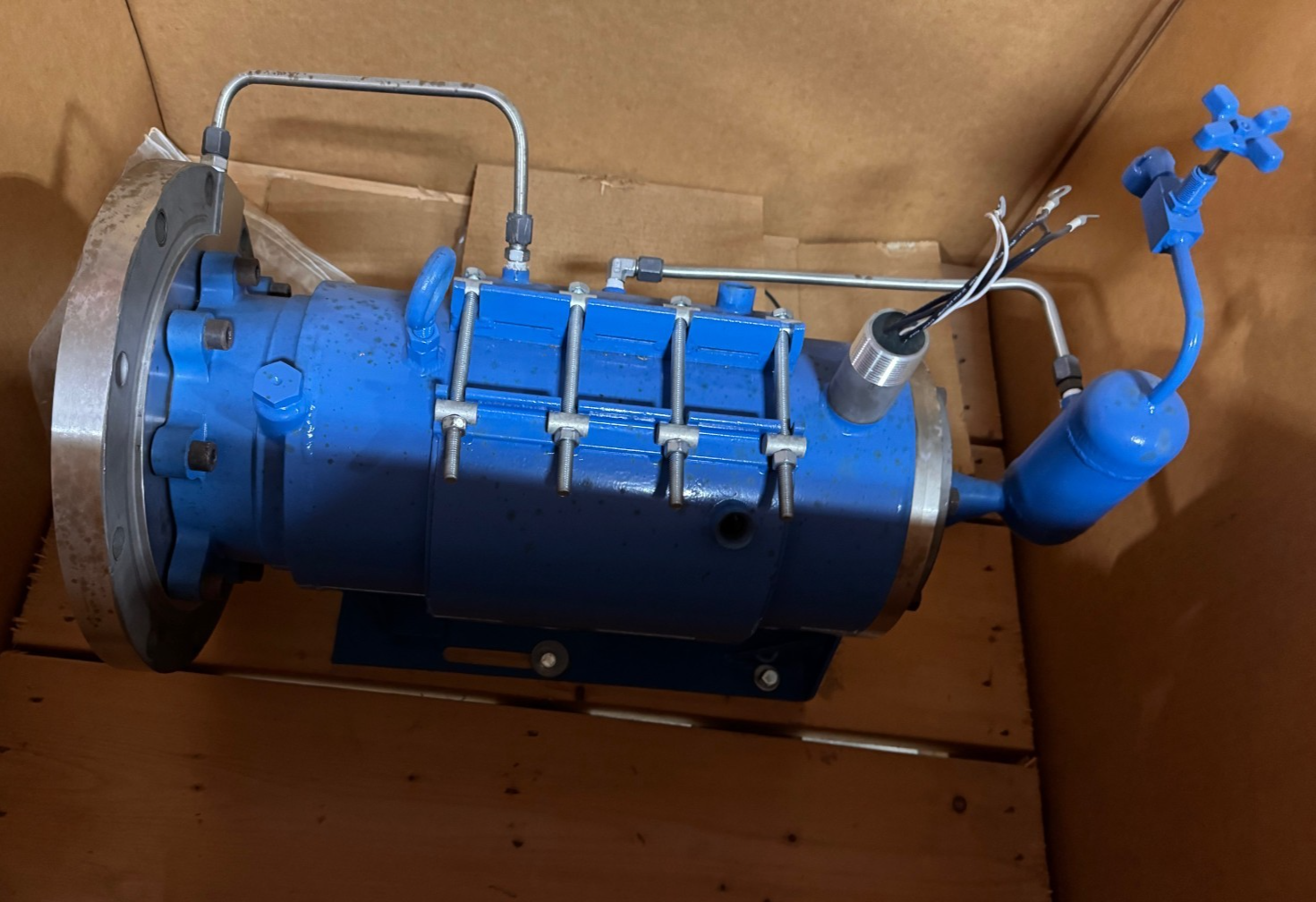 CRANE CHEMPUMP SEALESS PUMP 34 HP MODEL NCT-N4-16 2XI 460 V 44 AMPS 3 PH 3450