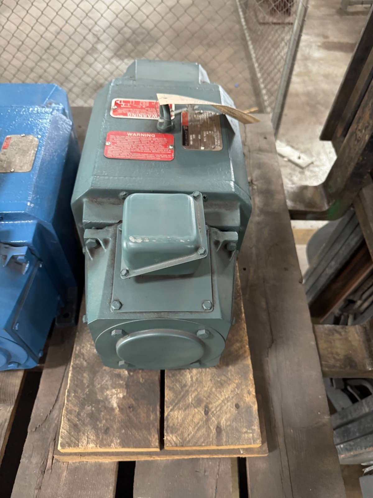 RELIANCE RPM III DC MOTOR ZA1 5 HP MODEL T56H1021R-PS 1725 RPM 180 V DC 23 AMP