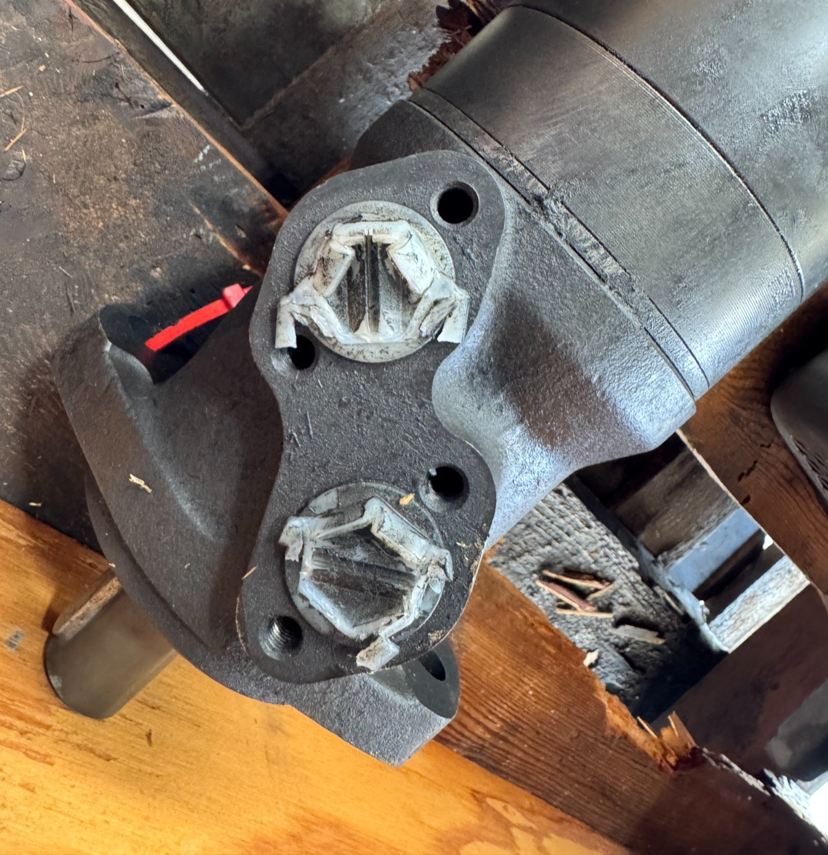 DANFOSS HYDRAULIC MOTOR UU5 OMR 160 F 151-6464 5