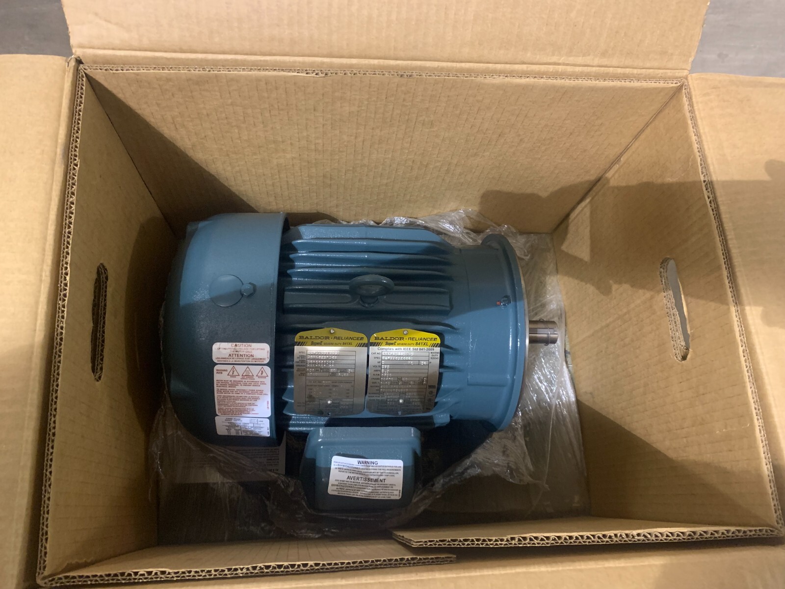 Motor Baldor Explosion Proof 5 HP CECP83665-T-5 575 V FRAME 184TC