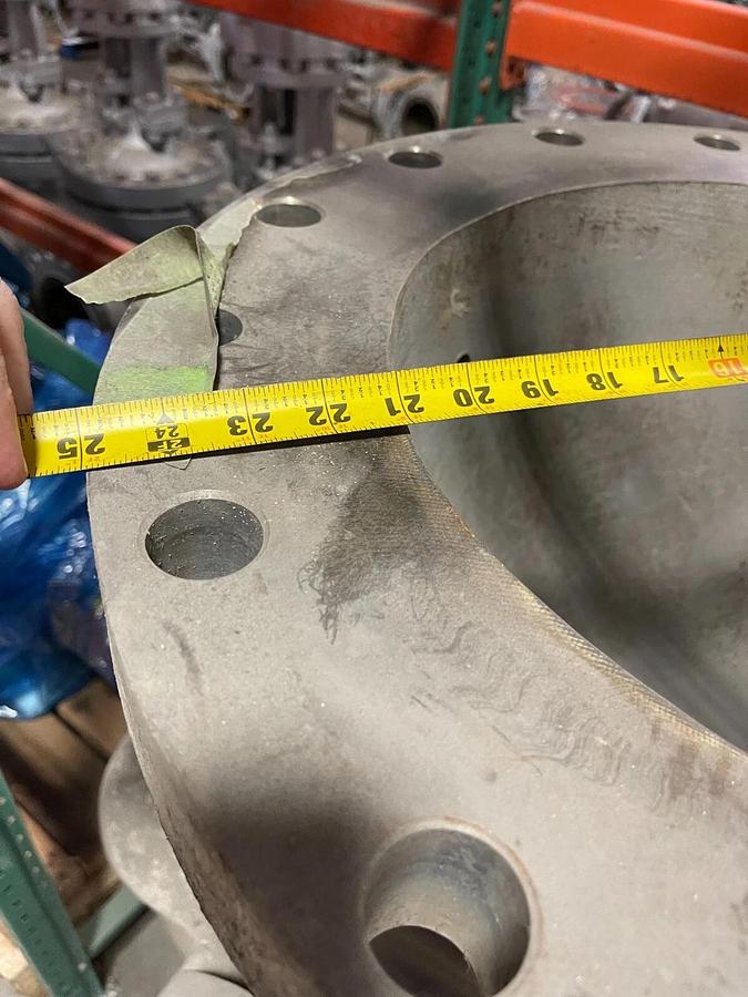 18" 150 Goulds Centrifugal Pump 316 SS Pump Casing & Impeller Model 3175L 1180 R