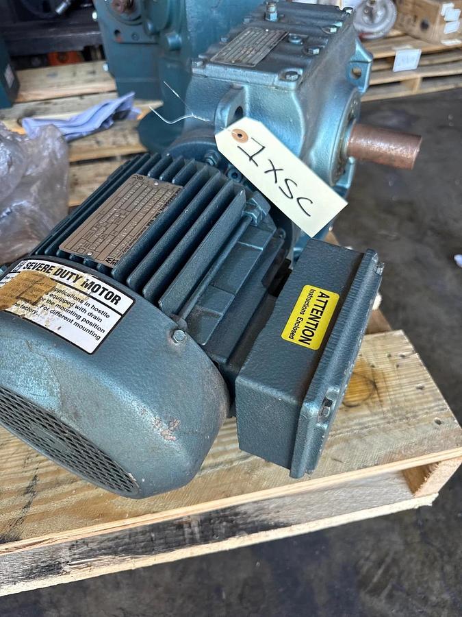 SEW-EURODRIVE GEAR MOTOR 1XSC MOD S67/DT90L4-KS 1720-213 TO 10-84 RPM 2 HP