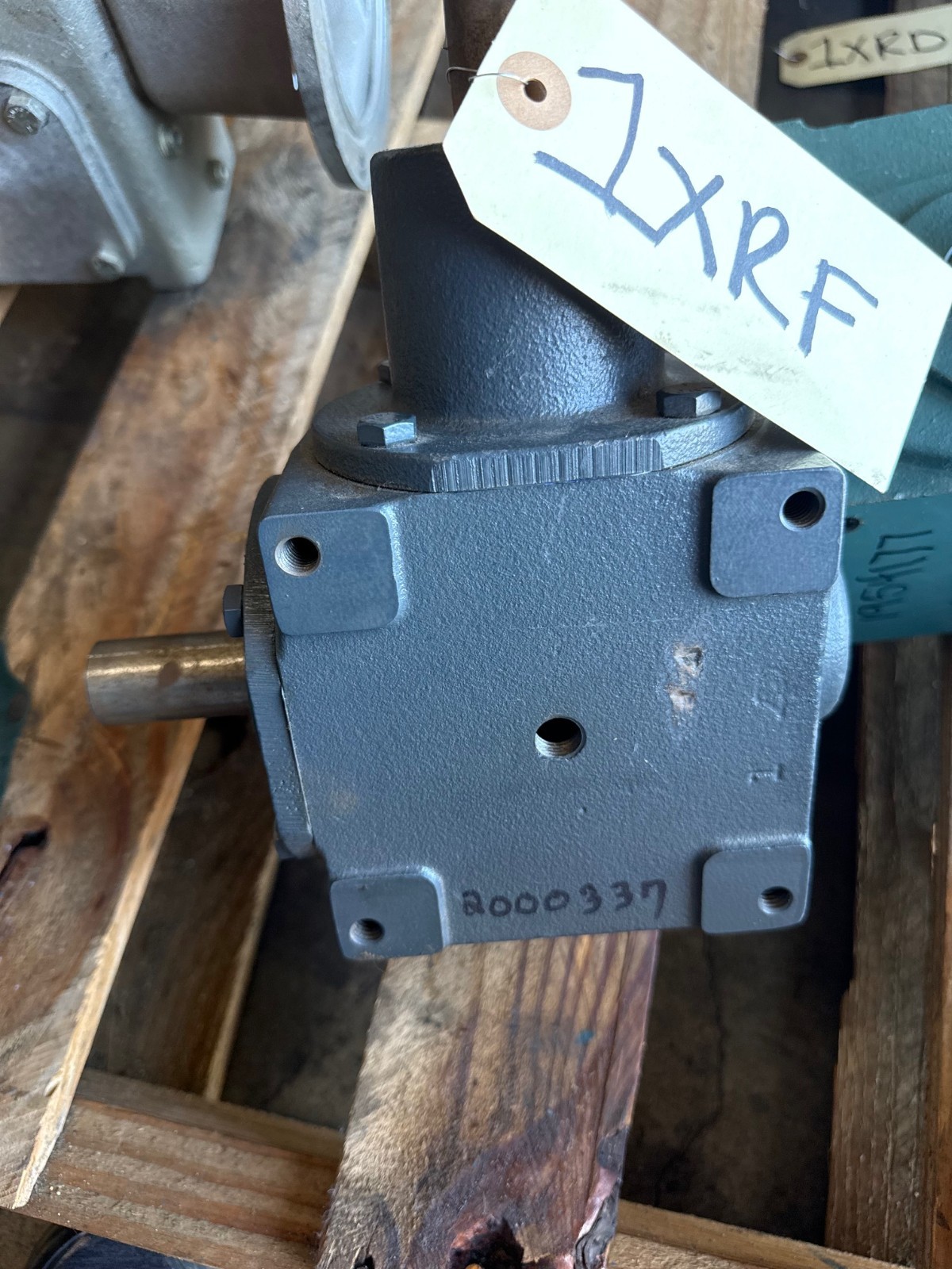 HUB CITY GEAR REDUCER 1XRF MOD 165 020-009L4L 2-1 RATIO