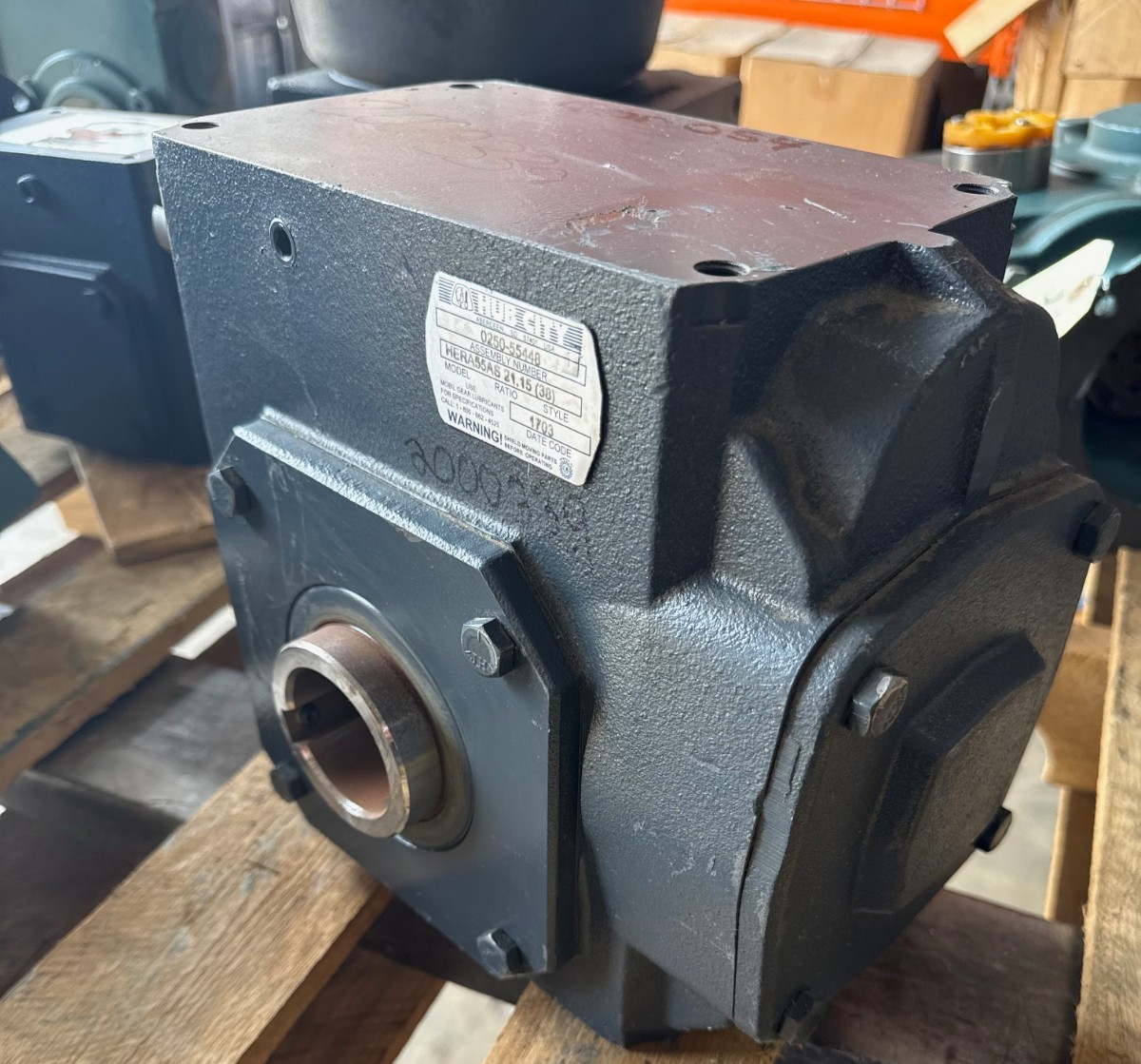 HUB CITY GEAR REDUCER 1XTH MOD HERA55A6 21-15 RATIO STYLE 1703