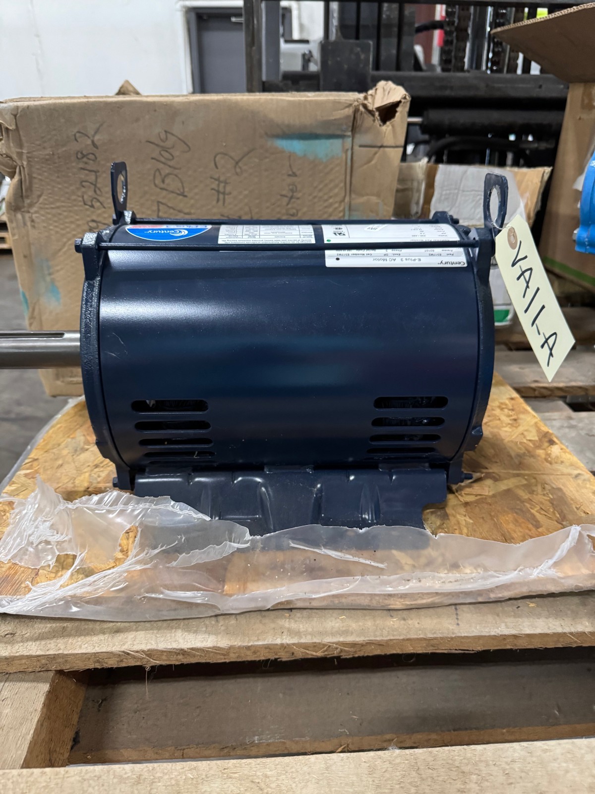 AO SMITH CENTRY E PLUS 3 Motor 7.5 HP MODEL E317M2 VA11A1 VA11C 760 RPM 230/460
