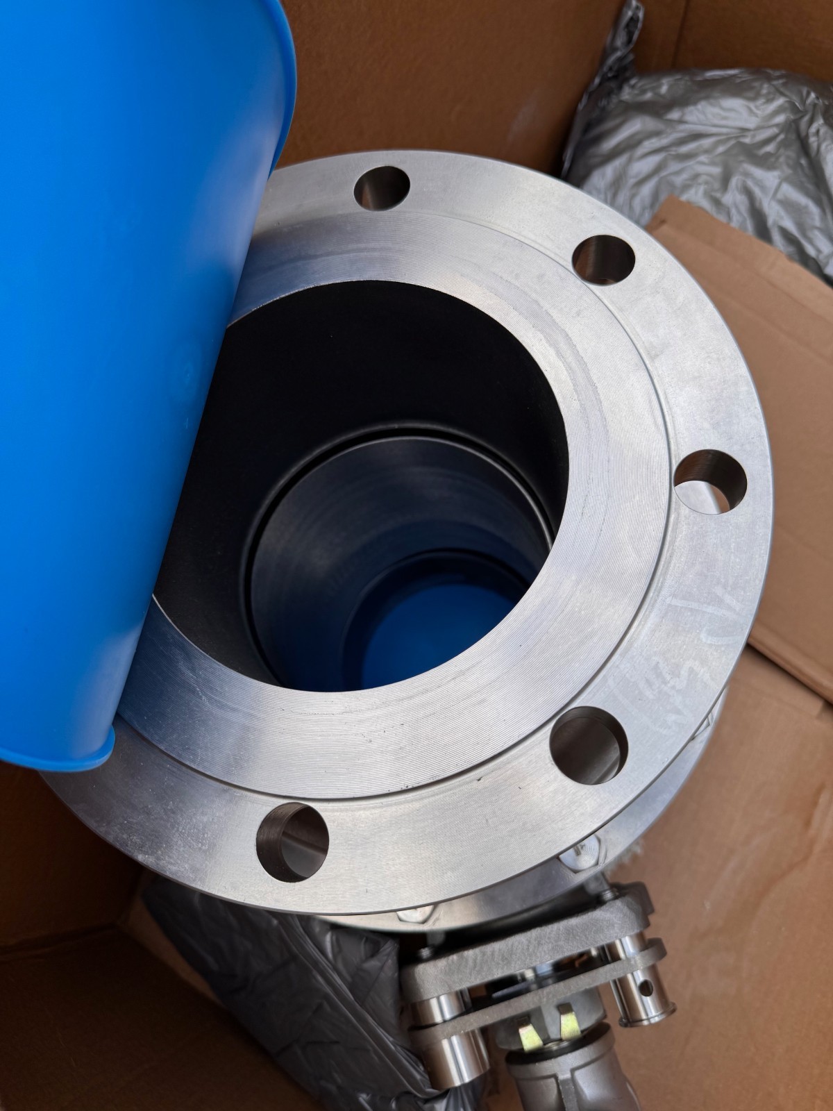 WORCESTER FLOWSERVE 6" 150 RF FULL PORT BALL VALVE 316 STAINLESS STEEL BODY 2XB