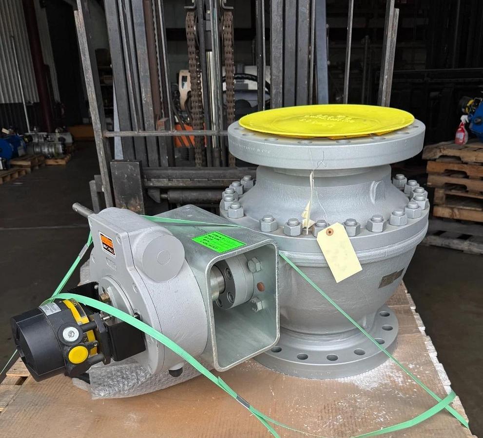 ARGUS 10" 300 RF FP BALL VALVE FK76M V13 V14 WITH GEAR OPERATOR