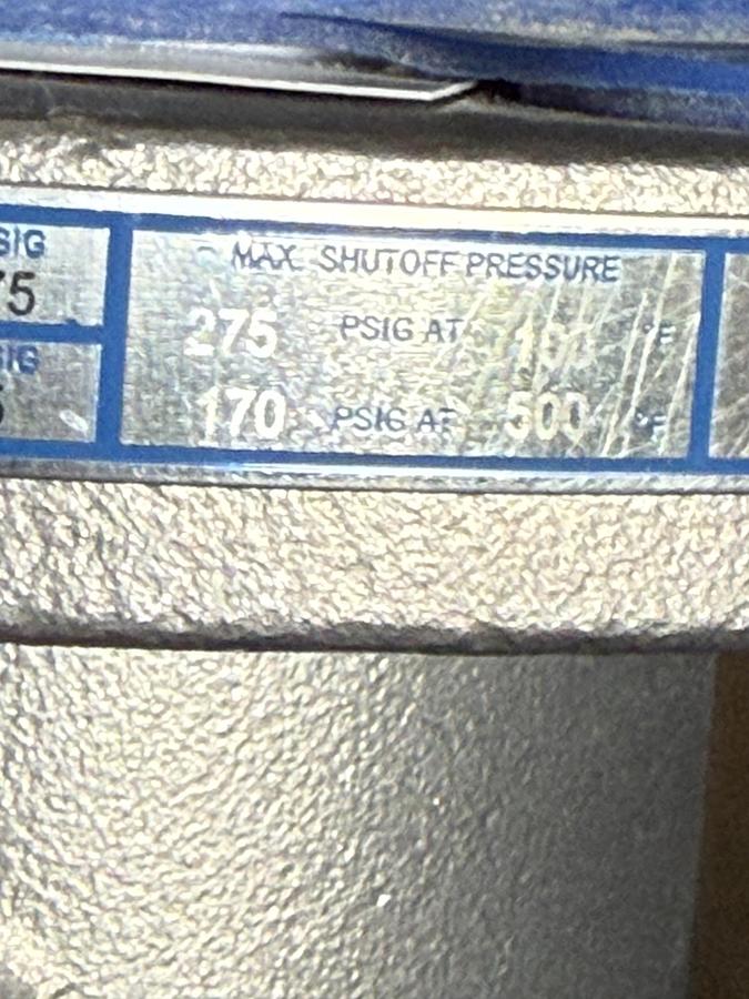 JAMESBURY 2" 150 RF BALL VALVE RP FIG # 2" 7150313600XTZ2 316 BODY