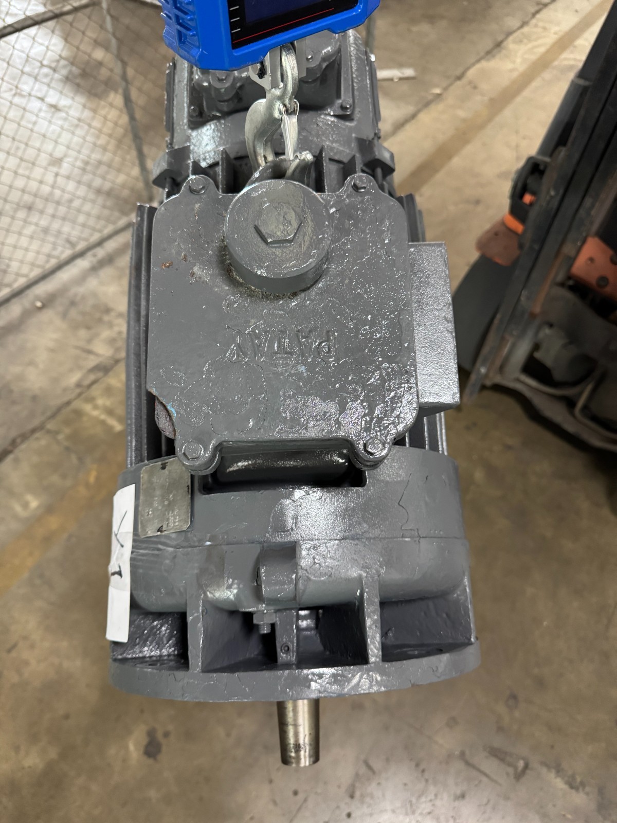 PATAY CRANE MOTOR Y1 Y2 7 HP MODEL FLSB 160M6 B5 1200 RPM 254/440 V 3PH 42/20AMP