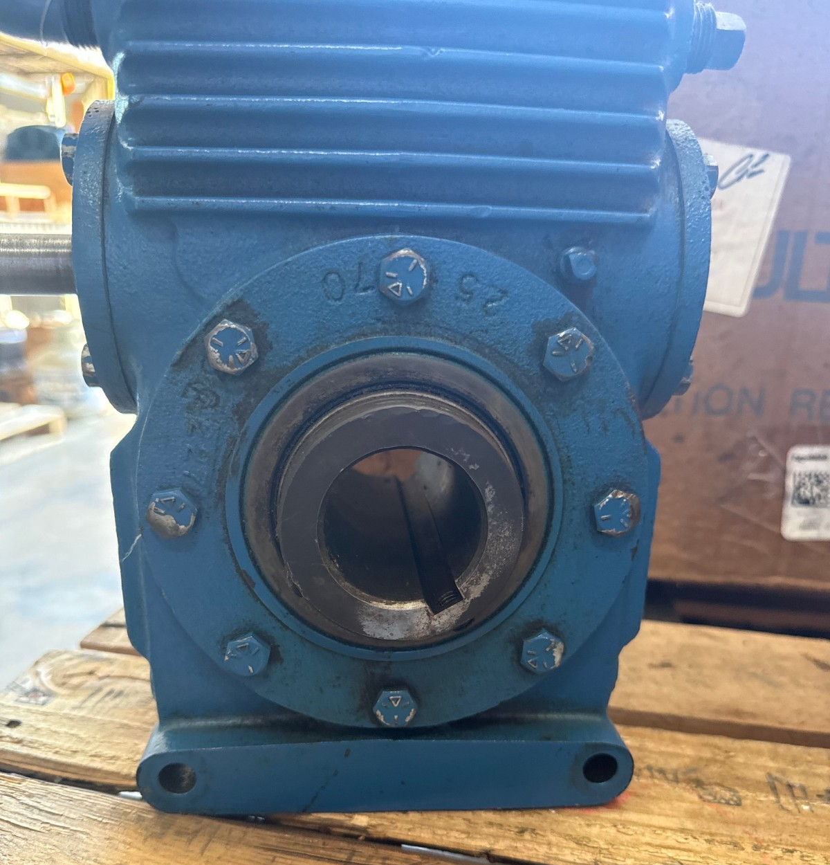 CONEDRIVE GEAR REDUCER 1XXF MOD SHO25A023 40 TO 1 RATIO 1750 RPM