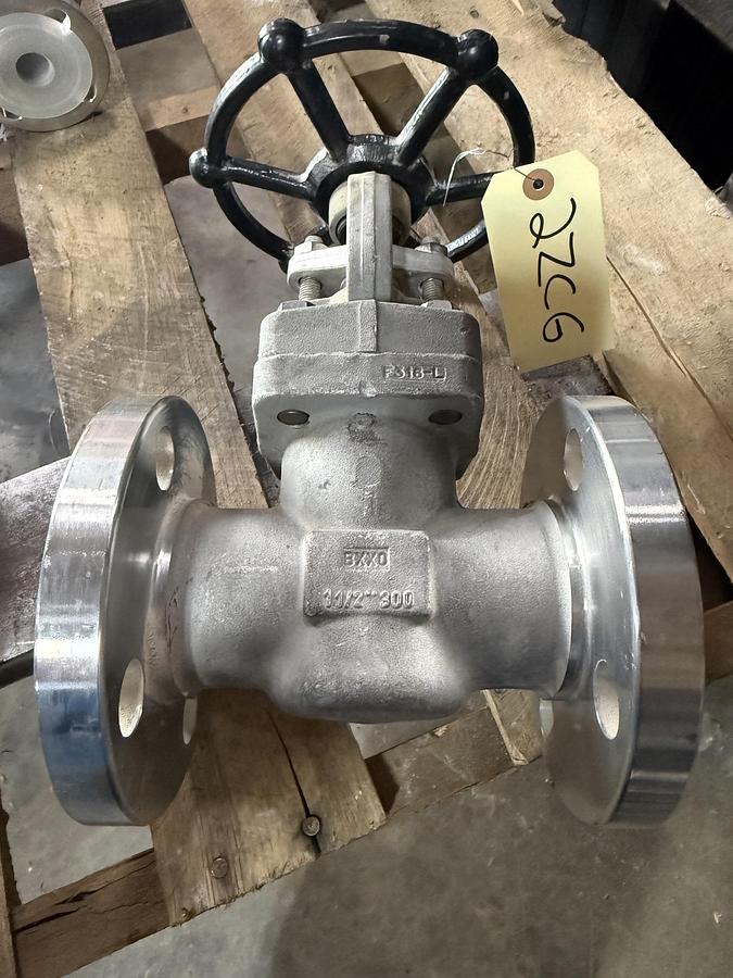 DSI 11/2" 300 RF FS GATE VALVE 316L BODY 316L TRIM