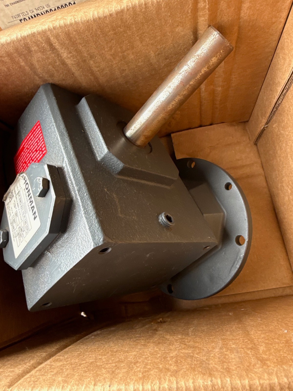 IRON MAN GROVE GEAR REDUCER 1XIJ MOD GR-BMQ-821-15-R-140 SP 1.887 HP 15 TO 1 RAT