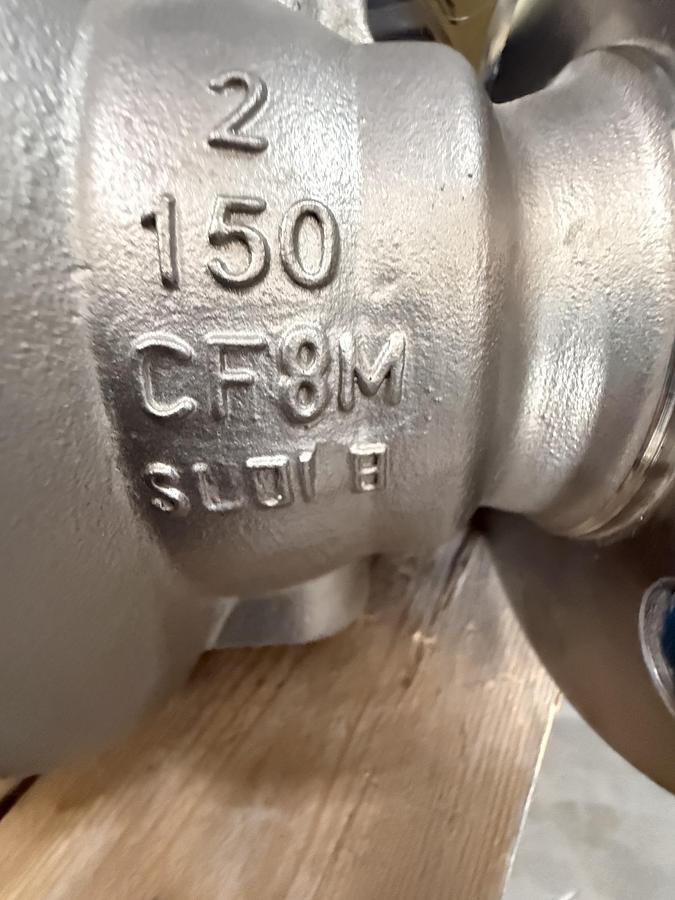 PBV 2" 150 RF BALL VALVE FP FIG # P-6410-41-3600-GL-NL-1 316 BODY